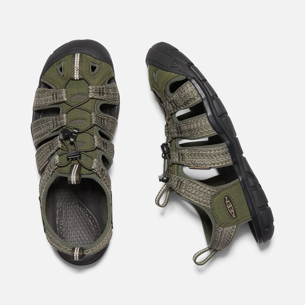 Keen Vandringssandaler Herr Olivgröna - Clearwater Cnx - 354792YAC